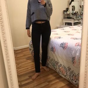 LOFT dark wash denim